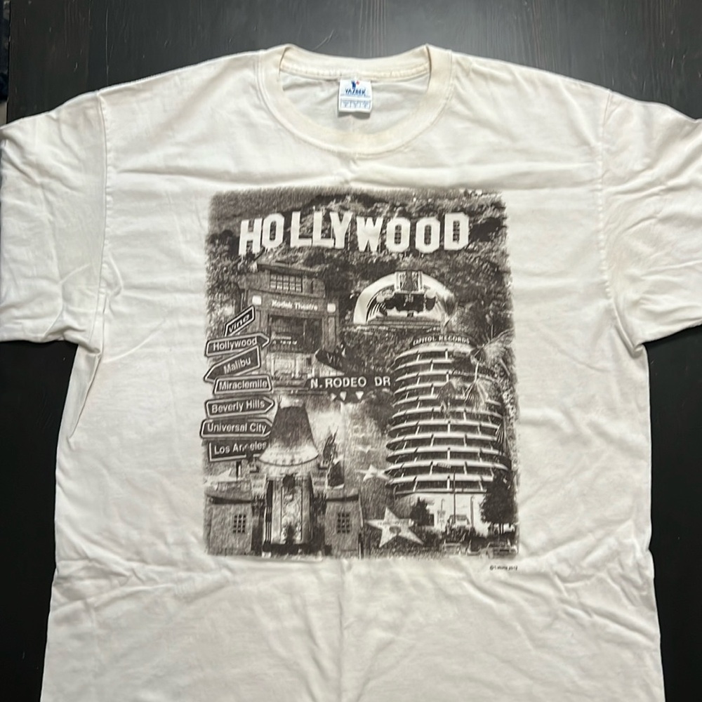 Hollywood T-shirt in white
